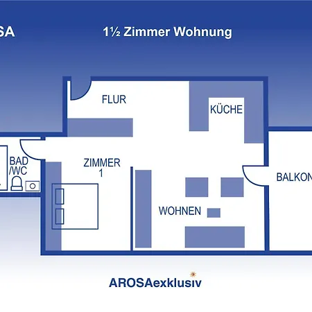 Apartamento Rehwiesa Arosa